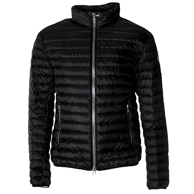 COLMAR Herren Daunenjacke mit Rollkragen Schwarz Polyester Daunenjacke 48