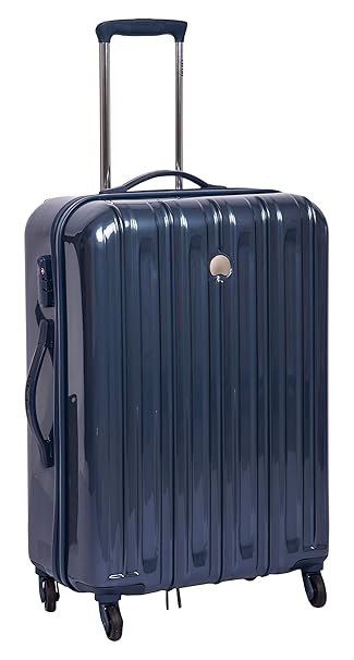 Delsey Air Longitude Polycarbonate 66 Cm 4 Wheels Navy Medium Hard Suitcase