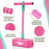 Toyzey Foam Pogo Jumper Toy for 3-12 Year Olds Rose Red view 4