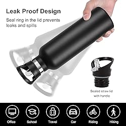 Neihepal 24oz Insulated Water Bottles Bulk 4
