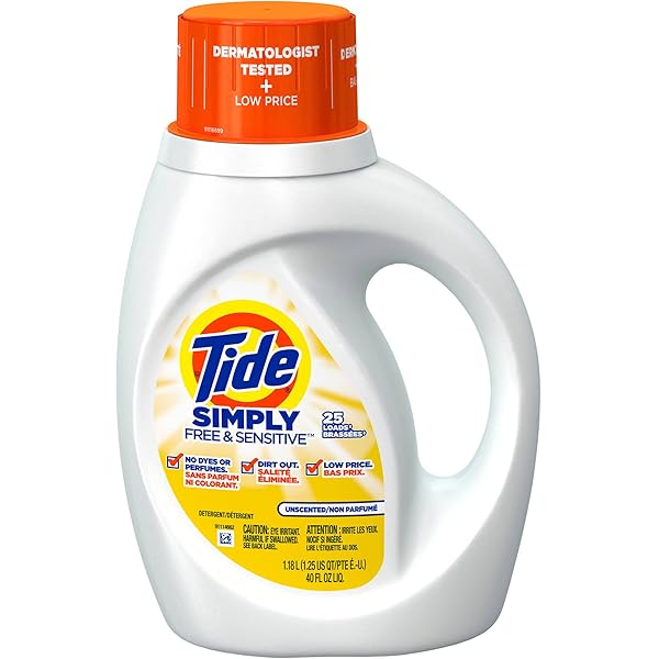  Tide Simply Free Sensitive Unscented Laundry