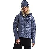 THE NORTH FACE Women's Thermoball Hooded Jacket | High Loft Insulation, Wind & Water Resistant, Adjustable Hood & Zip Pockets