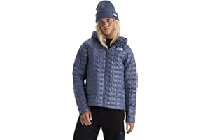 THE NORTH FACE Women's Thermoball Hooded Jacket | High Loft Insulation, Wind & Water Resistant, Adjustable Hood