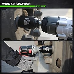TecoTek 1/2" Drive Deep 6-Point Impact Socket