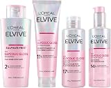L'Oréal Paris Elvive Glycolic Gloss Set Shampoo Conditioner Rinse 5 Min view 1