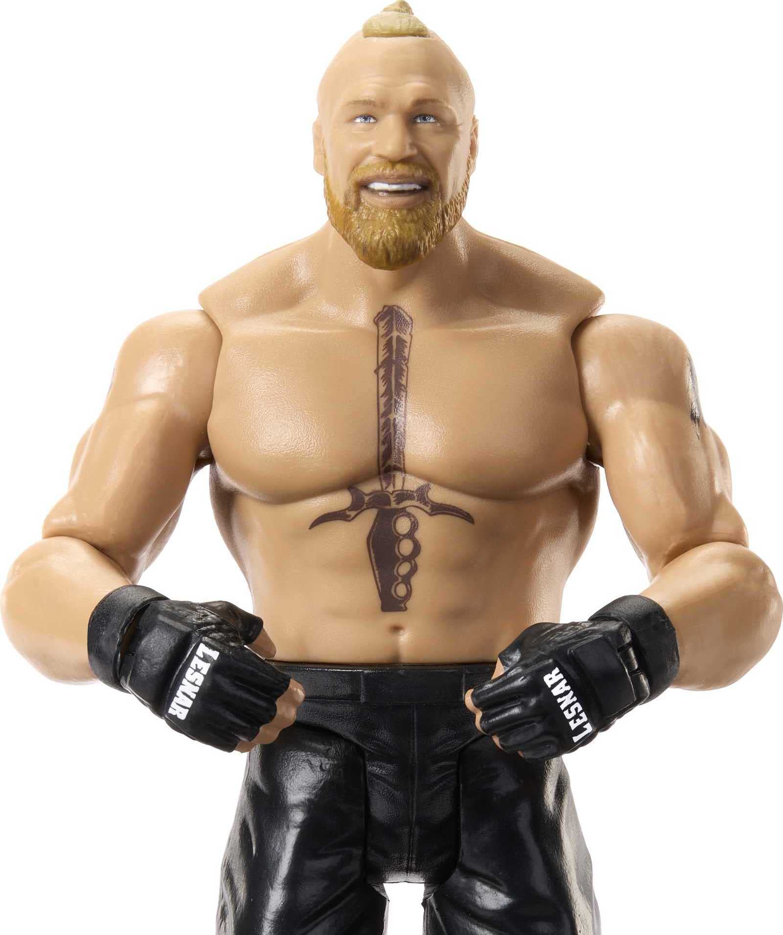 Action Figure WWE Brock Lesnar Top Picks, 15,2 Cm, Posabile Con Tecnologia TrueFX, Per Bambini Dai 6 Anni