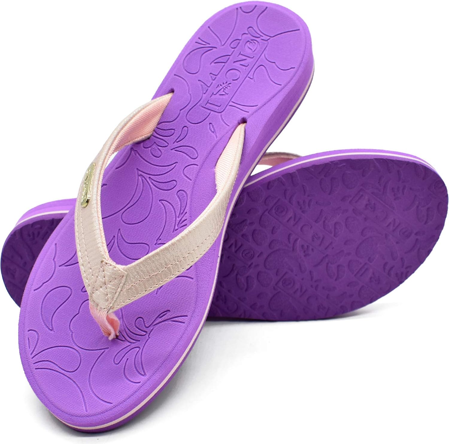  | ONCAI Flip Flops For Women Yoga Mat Comfortable Beach Thong Sandals With Arch Support | Flip-Flops