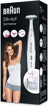 Braun Silk-epil Bikini Styler FG1100 3-in-1 Precision Bikini Trimmer White view 7