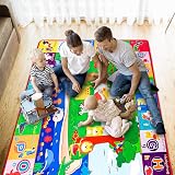 teytoy Baby Play Mat Large 44x59 Inches Non-Slip 0.6cm Thick Cotton Rug view 5