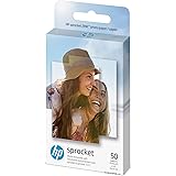 HP Sprocket Photo Paper, exclusively for HP Sprocket Portable Photo Printer, (2x3-inch), sticky-backed 50 sheets