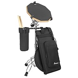 AKOZLIN Drum Pad Stand Set with 12'' Double Sided