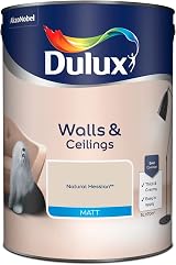 Dulux Walls & Ceilings Matt Emulsion Paint Natural Hessian 5L view 2