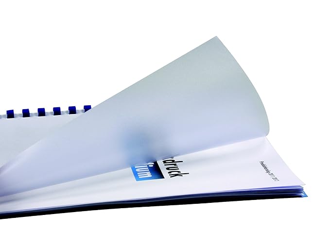 Deckblätter Klarsichtfolien DIN A3 - 100 Stück PVC Transparent 0,30mm