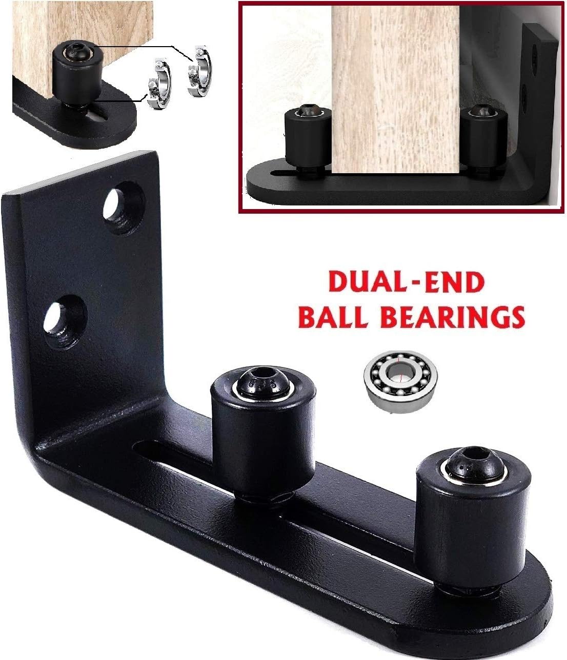 FLORADIS Large Stay Roller Floor Guide For Bottom Of Sliding BARN Doors FLORADIS Large Stay Roller Floor Guide For Bottom Of Sliding BARN Doors
