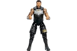 Mattel WWE Action Figures, 6-inch Collectible Kevin Owens with 10 Articulation Points & Life-Like Look