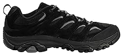 Merrell Men's Moab 3 Hiking Shoe, Black/Black, 10 W