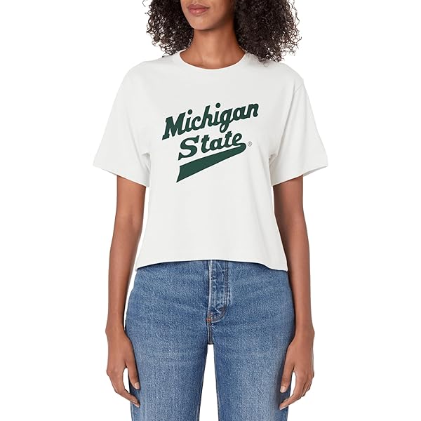 Ohio State Buckeyes Women's Crop Top - Officially Licensed Gray College Apparel