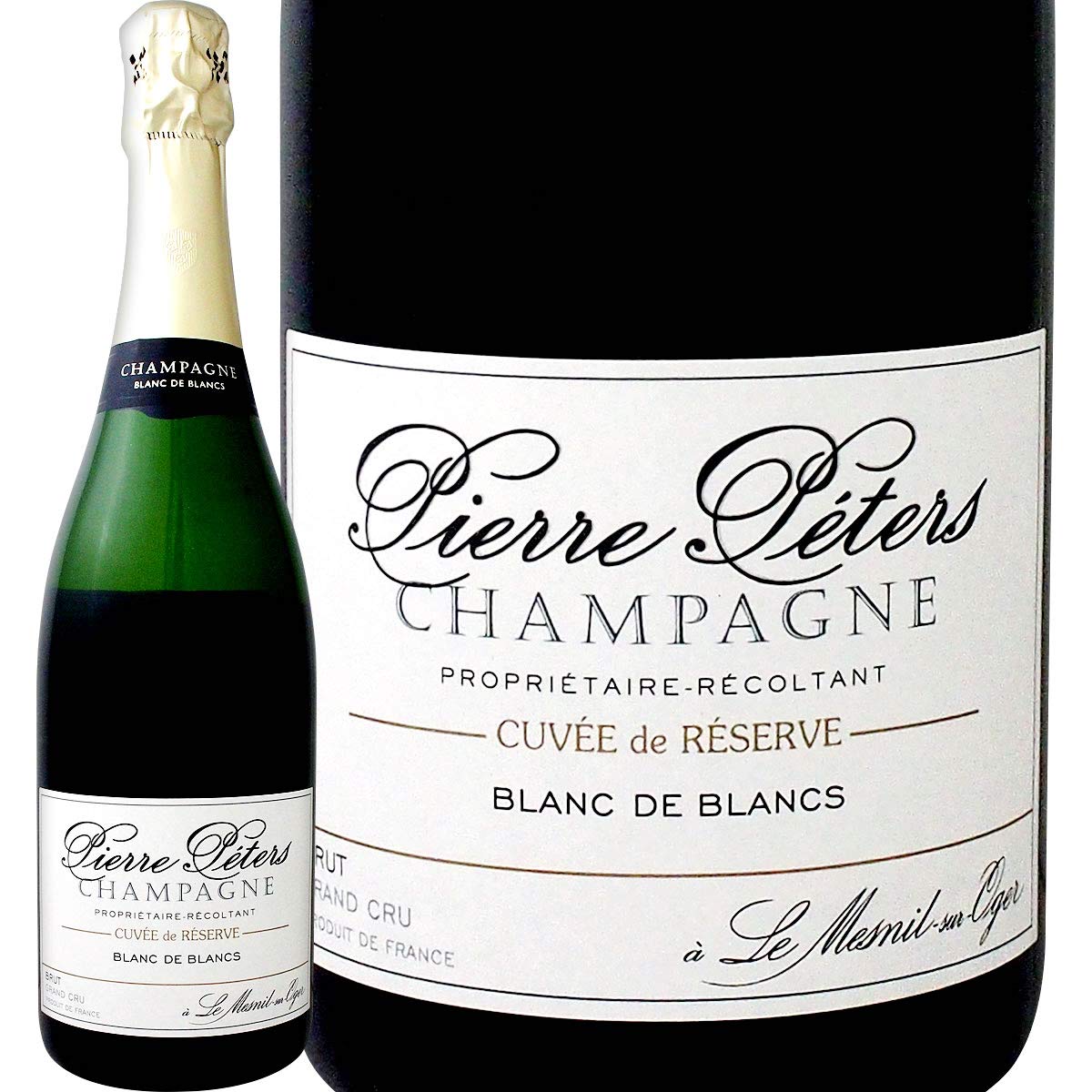 京橋ワイン ピエール・ペテルス キュヴェ・ド・レゼルヴ・ブラン・ド・ブラン・グラン・クリュ
