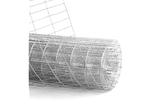 Fencer Wire 12.5 Gauge Galvanized Welded Wire 2 Inch by 4 Inch Mesh