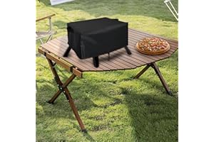 Waterproof Pizza Oven Cover for Cozze 90347 XXL 17-Inch 3-in-1 Grill, 24''L x 24''W x 11''H, Heavy Duty 420D Oxford Fabric wi