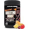 NutraBio Pure Creatine Monohydrate Powder Supplement, Island Splash, (300 g) - Supports Bulk Muscle Energy, Recovery, and Strength - HPLC Tested Pure Grade Creatine Powder Supplement for Men and Women
