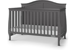 Child Craft Camden 4-in-1 Lifetime Convertible, Cool Gray