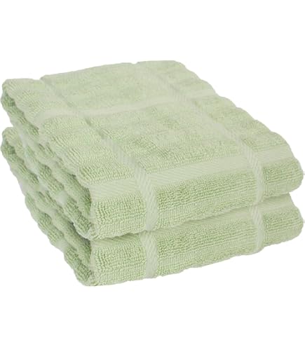 Super Absorbent 100% Cotton T-Towels – Checked Bar Towels For Kitchen & Bars, Multicolored-458998