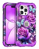 Casetego for iPhone 15 Pro Case,Three Layer Heavy