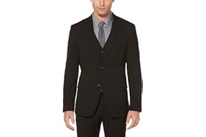 Perry Ellis Men's Slim Fit Solid Stretch Jacket