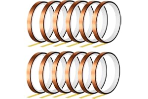 TUPARKA Heat Tape for Heat Press Resistant Temperature Polyimide Tape,Ideal Solution for Heat Transfer,Sublimation,Heat Vinyl