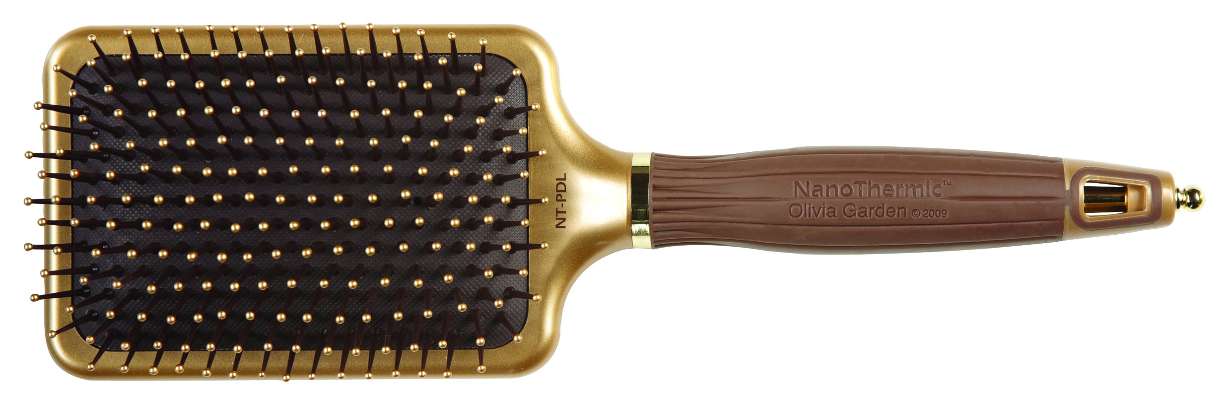 Olivia Garden Nano Thermic Paddle Brush, 13 Rows