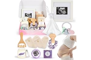 2nd Trimester Pregnancy Gift Box for Expecting and First Time Moms, Gift Basket for Pregnant Women, Pregnant Mom Gifts Box, New Mom Gifts, 2nd Trimester Pregnancy Essentials