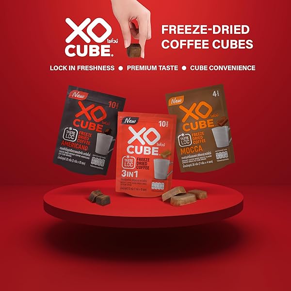 XOCUBE PREMIUM FREEZE-DRIED INSTANT COFFEE AMERICANO