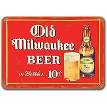 HomDeo Retro 8x12 Inch Tin Sign - Vintage 1984 Moosehead Canadian Lager Beer, Metal Wall Decor For Man Cave, Bar