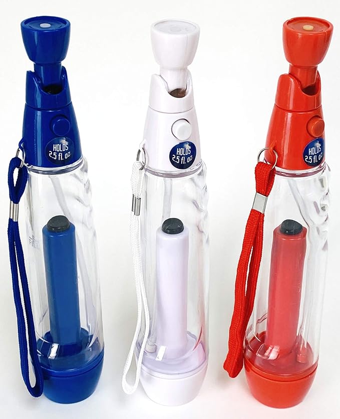 3 Water Mister Sprayer Patriotic USA colors Red White