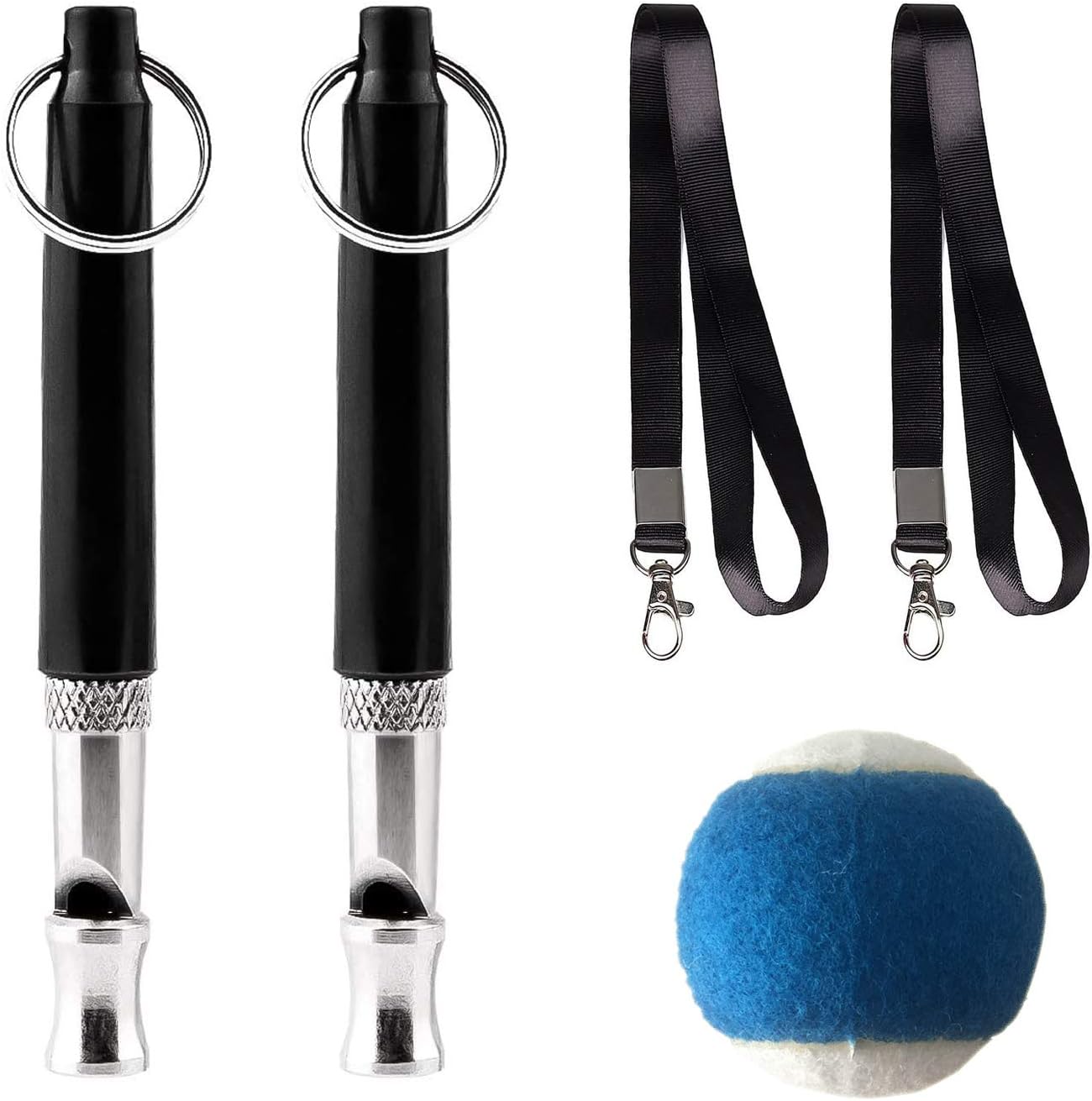 EasyULT Ultrasonic Dog Whistle, Professional Adjustable Frequency Dog Whistle Training, with