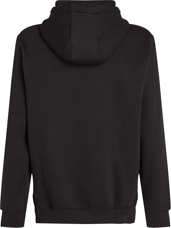 Sweat à Capuche Homme Regular Fit Flag Fleece avec Capuche, Noir (Black), XS