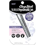 ChapStick Total Hydration Vitamin Enriched Lip Night Serum, Night Lip Serum for Overnight Lip Care - 0.21 Oz
