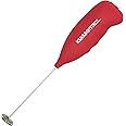 Kuissential Electric Stainless Steel Milk Frother-Slickfroth 2.0- Powerful Handheld Battery Operated Foam Maker for Cappuccin