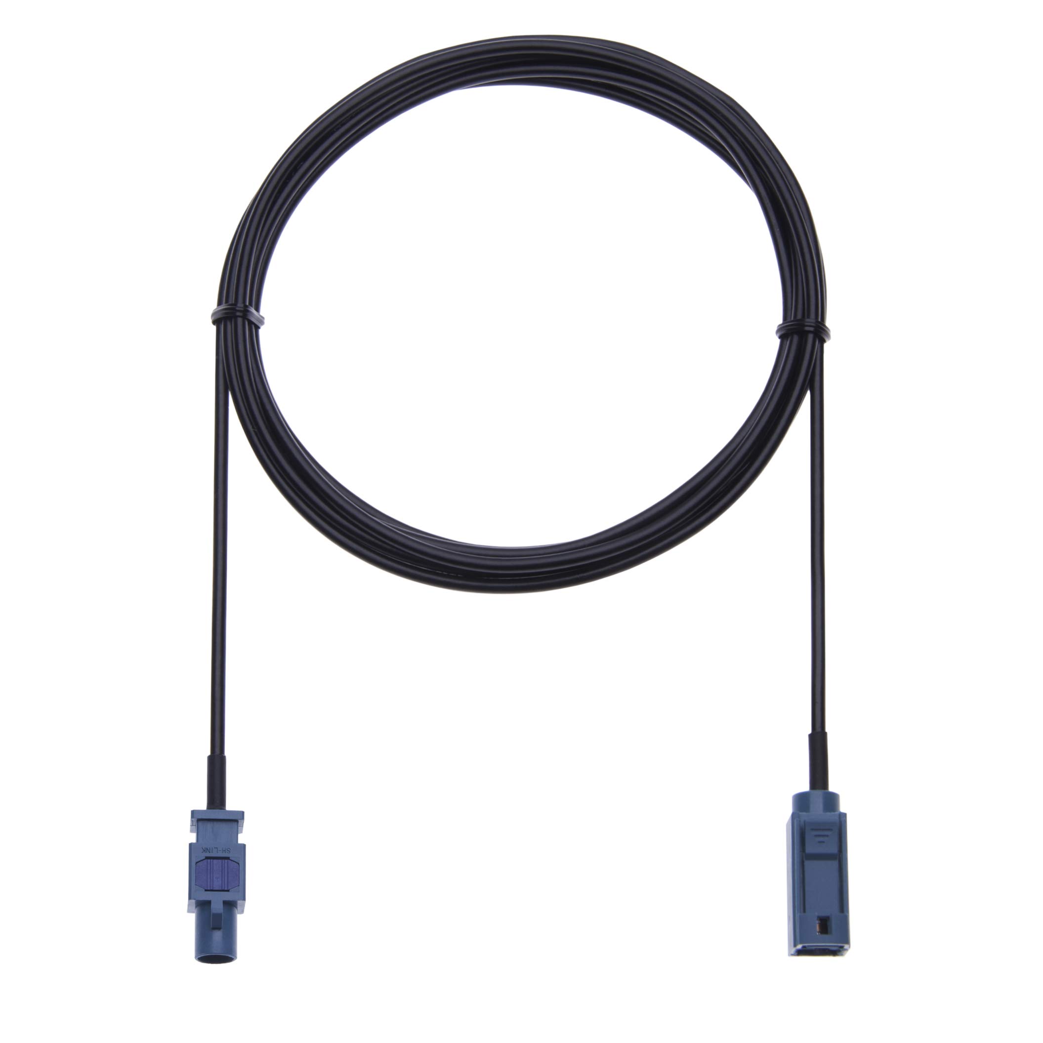 Car Audio Fakra Antenna Adapter by Keple | Vehicle Aerial GSM GPS Navigation Fakra Z Male to Female Z Plug Pigtail Connector Extention Lead for MFD3, RNS2, DVD Nav, W211, MMI