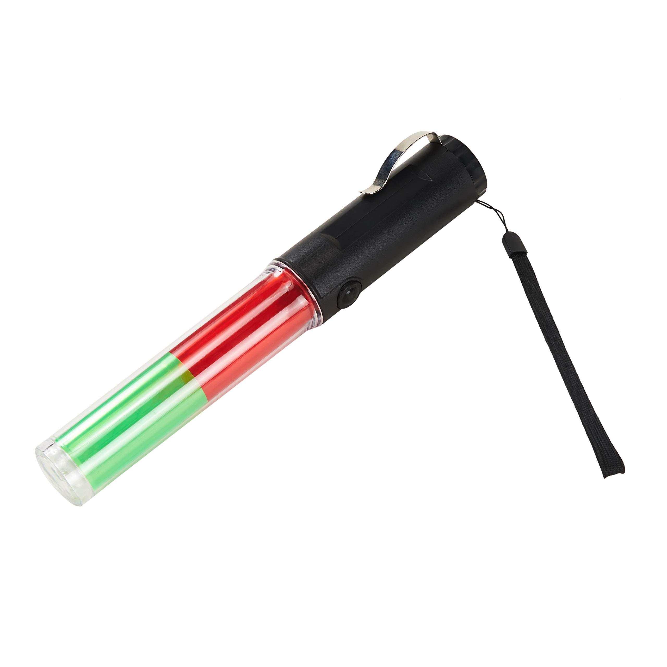 Safety Traffic Baton Control Green Red Lights Signal Lightbar Wand Safety Beacon for Marshalling and Traffic Wands Set Flashing