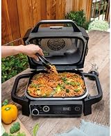 Ninja Woodfire Electric BBQ Grill & Smoker 7-in-1 Outdoor Portable view 2