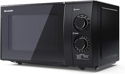 Sharp YC-GS01U-B Compact 20 Litre 700W Microwave with 6 Power Levels