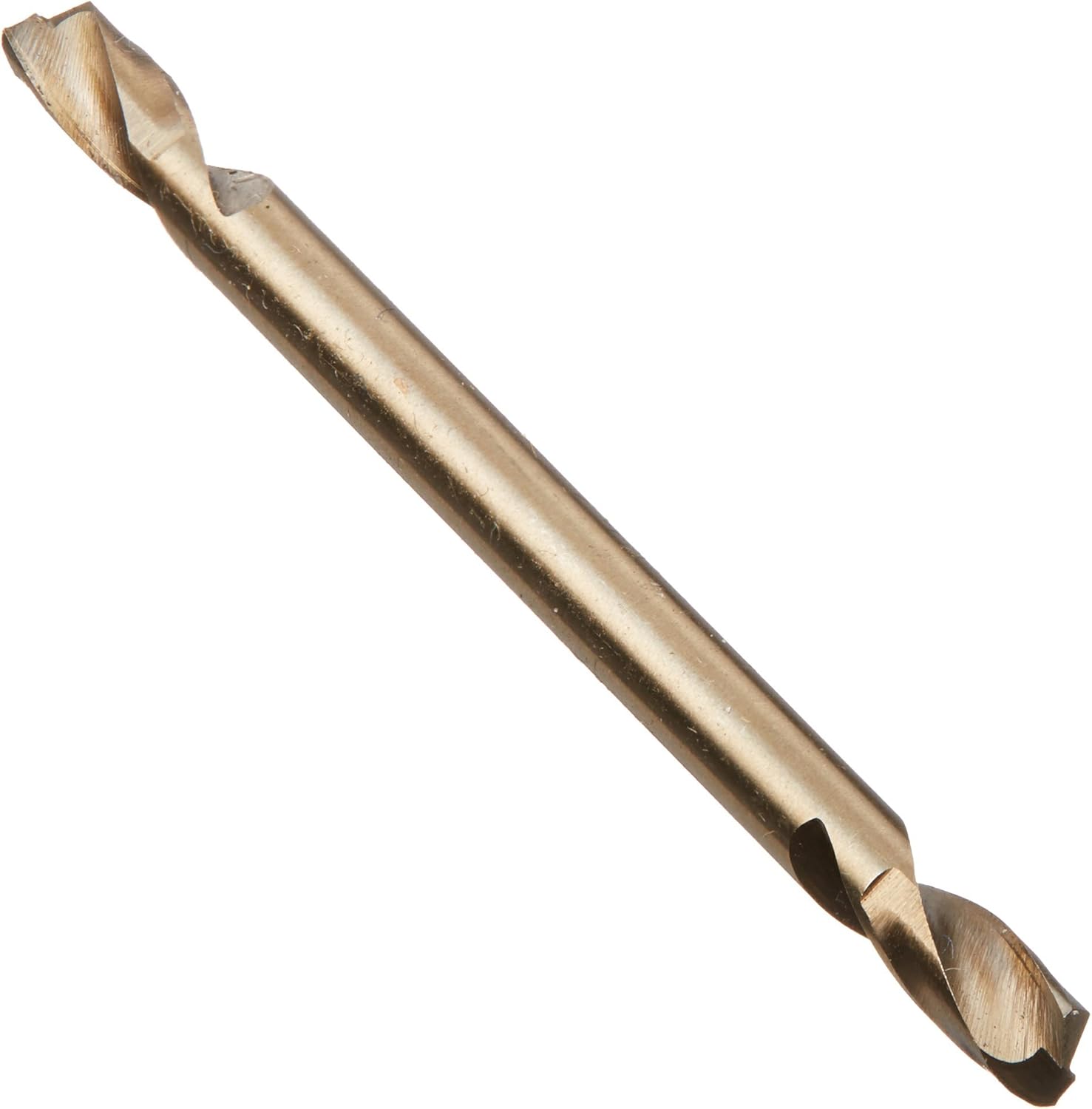 Neiko 10220B #30 Double Ended Drill Bit Set, M35 Cobalt Steel | 135° Split-Point Tip | 10-Count