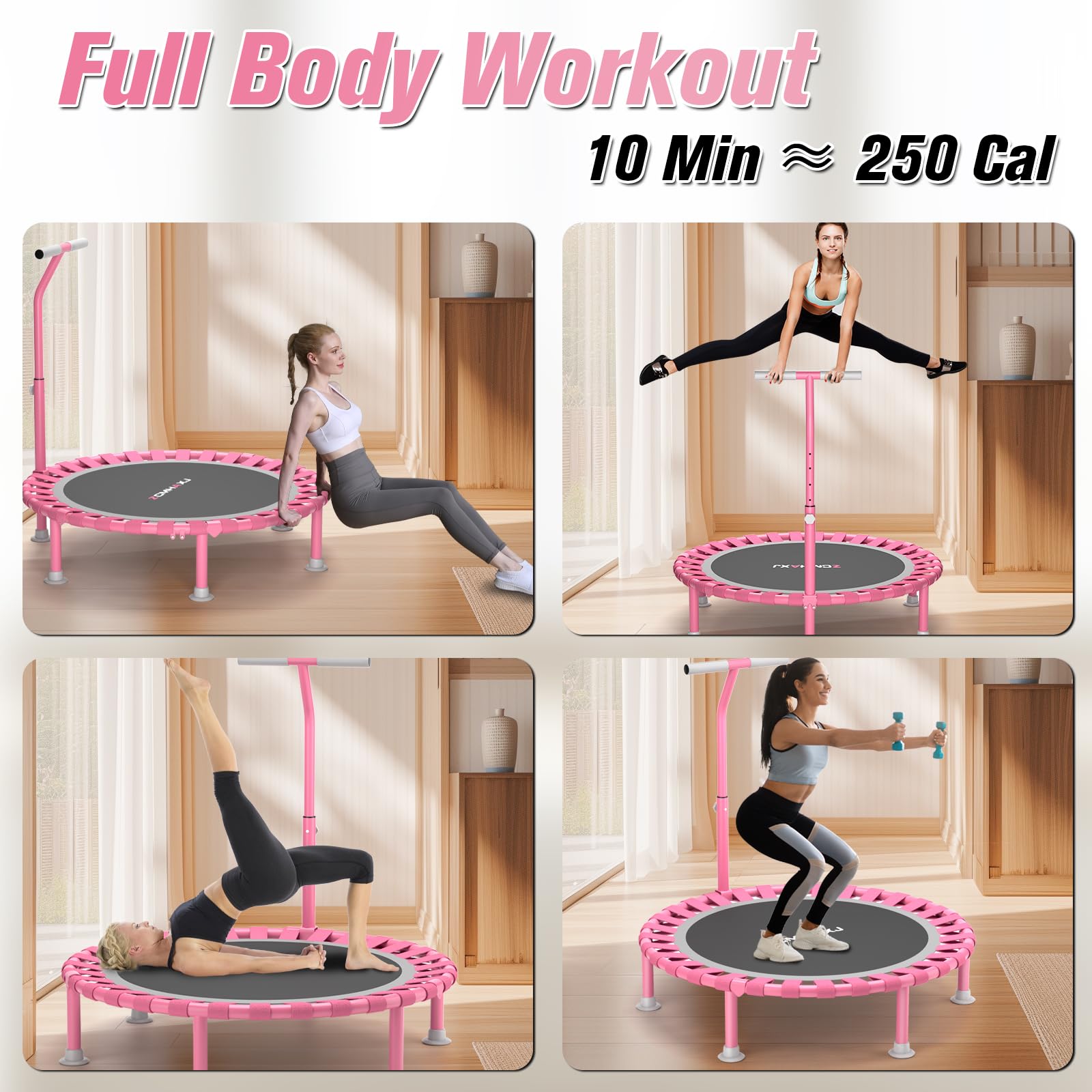 Foldable Mini Trampoline, 40