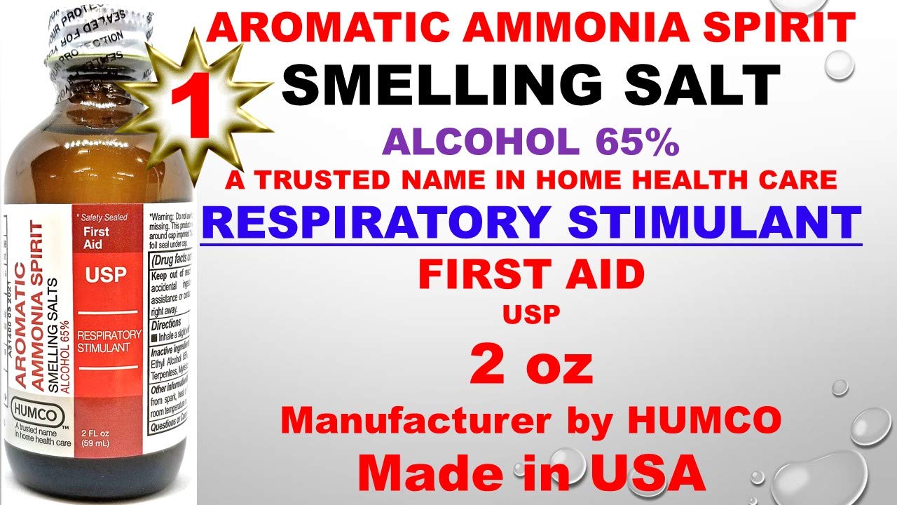 Humco Aromatic Ammonia Spirit USP 2 oz by HUMCO Beauty