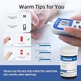 Sinocare Safe Accu2 Blood Glucose Test Strips 200 pcs 4PIN 3 Electrodes view 3