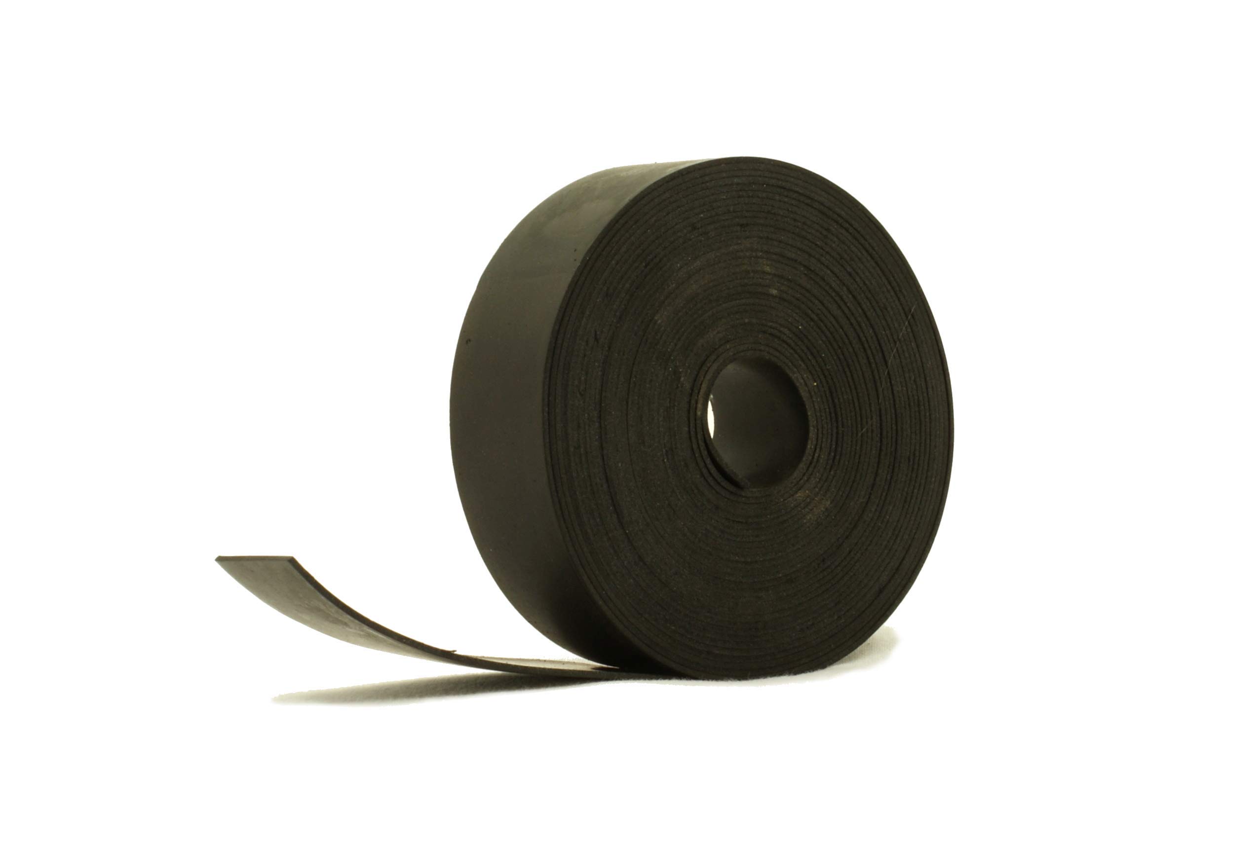 RS® Solid Rubber Strip 25mm Wide x 2mm Thick x 5m Long - SBR Rubber for Sealing, Cushioning, Weather Strip, Anti-Vibration, Anti-Slip, Gaskets & DIY