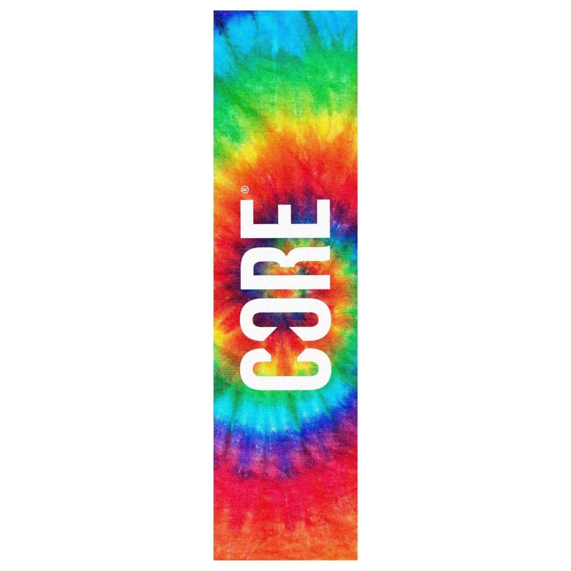Core Stunt Scooter Grip Tapes - Griptape for all kids stunt scooters, universal fit Multiple designs Super grippy Anti Slip Tape for kick scooters (Classic - Tie Dye 2)