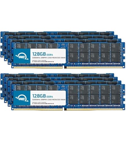 OWC 512GB (8x64GB) DDR4 3200MHz PC4-25600 CL22 2RX4 ECC Registered
